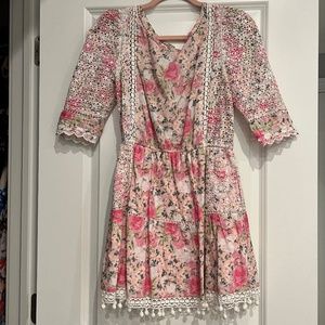 LoveShackFancy Pom Pom Dress